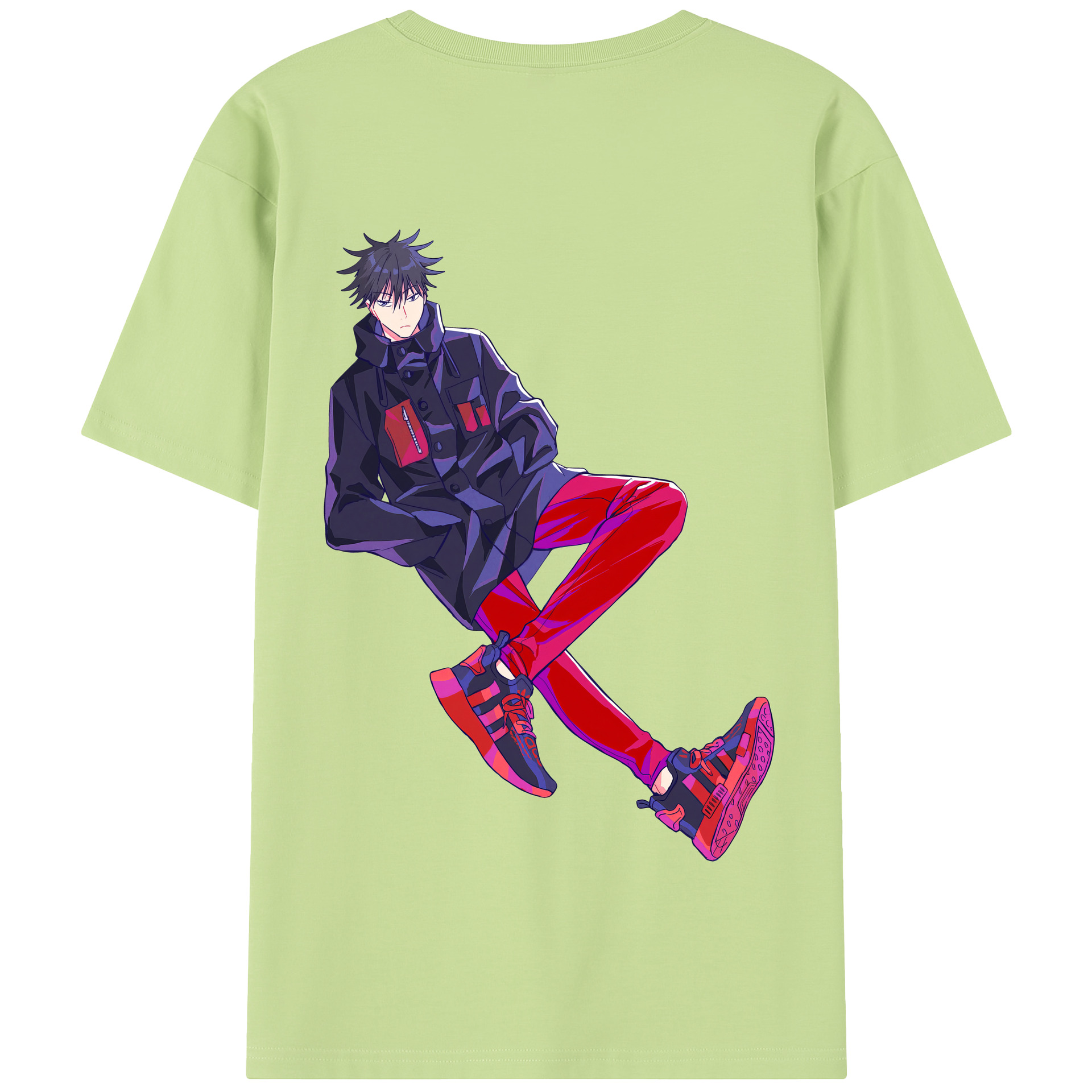 （画像用） 呪術廻戦 Jujutsu Kaisen 綿100％半袖Tシャツ（背面プリント）
